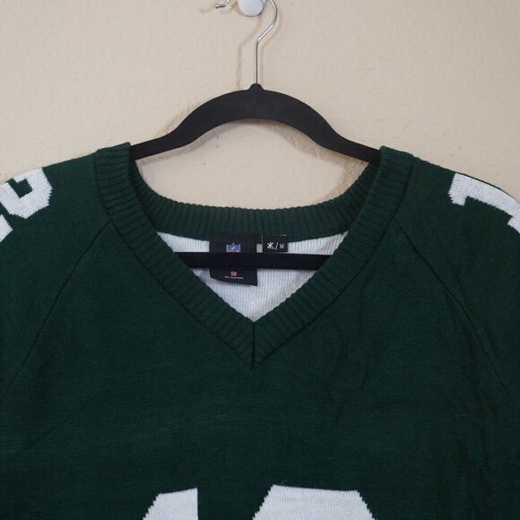 Green Bay Packers NFL Sweater Dress Aaron Rogers 12 Size Medium football - Picture 4 of 8